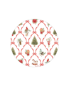 Piatti dessert Christmas Fantasy - 8 pezzi, 21 cm