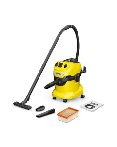 Kärcher WD 4 – Aspiratore solidi e liquidi 20 L