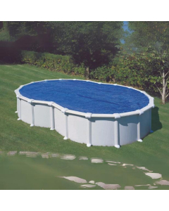 Copertura per piscina fuori terra Gre a forma di otto