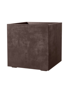 Fioriera Cubo Millennium Deroma Marrone