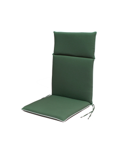 Cuscino imbottito per poltrona schienale alto verde