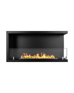 Camino a bioetanolo da incasso angolare Sutri 90 Divina Fire