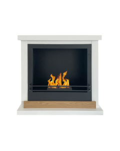 Camino a bioetanolo da terra in legno Stoccolma Divina Fire