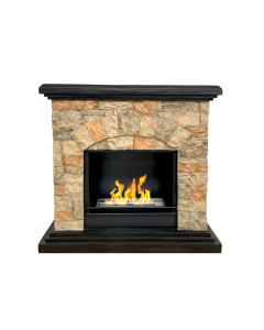 Camino a bioetanolo da terra Belluno effetto pietra Divina Fire