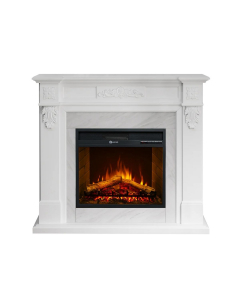 Camino elettrico Truman effetto marmo Divina Fire