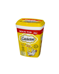 Snack per gatti catisfaction formaggio maxi formato da 350 gr