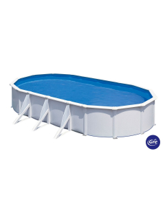 Piscina fuori terra Gre ovale Fidji