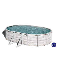 Piscina fuori terra Gre ovale Groenlandia