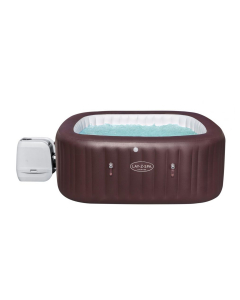 Vasca idromassaggio quadrata gonfiabile bestway lay-z-spa maldives hydrojet per 5-7 persone