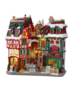 Facciata Lemax Città di Natale