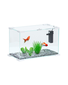 Acquario nano life bianco 40 cm