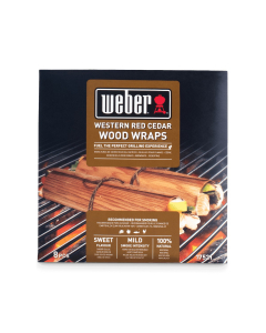 Weber Wraps affumicatura BBQ cedro rosso 
