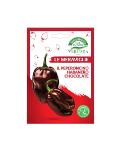 Semi peperoncino habanero chocolate viridea per passione