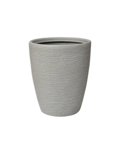 Tronco conico Shabby rigato in plastica Telcom