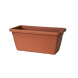 Fioriera in plastica Akea Euro3plast Terracotta