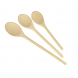 Set 3 cucchiai ovali in legno Woody Tescoma