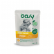 Oasy Cat Adult Hairball bocconcini per gatti Pollo bustina 85g