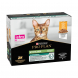 Purina Pro Plan veterinary diets urinary per gatti sterilizzati multipack al pollo 10x85g