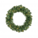 Corona natalizia fuori porta Imperial con led