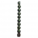 Set 10 palline di Natale 6cm Verde pino