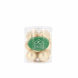 Palline di Natale in vetro Color champagne tubo 12 pz 3 cm