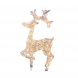 Renna luminosa Crystal a LED