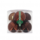 Palle di Natale in vetro Mix marrone lucido/opaco 6 pz 10 cm
