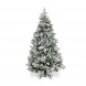 Albero di Natale con neve e pigne Melbourne