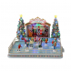 Lemax pista di pattinaggio Christmas Grove Skating Rink