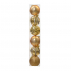 Set 6 palline di Natale 15cm