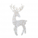 Renna H94cm con LED bianco freddo