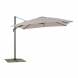 Ombrellone quadrato Minerva palo laterale 300x300cm Grigio