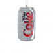Kurt S. Adler Decorazione Appendibile Lattina Diet Coke strass argento