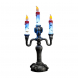 Candelabro Halloween con luci