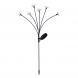 Ramo solare 6 LED fiore