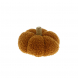 Zucca decorativa peluche Teddy-Marrone-14 cm