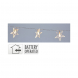 Catena 10 stelle luminose luci LED