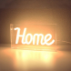 Home insegna neon da tavolo