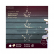 Catena Micro Star Acrylic 3 stelle LED Lumineo