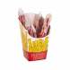 Dita fritte in scatola con sangue Halloween
