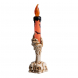 Candelabro mano scheletrica Halloween