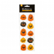 Stickers zucche Halloween in rilievo