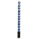 Set 14 palline di Natale Azzurro 3 cm
