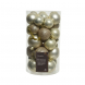 Set 30 palline di Natale 4/5/6cm-Perla - palline