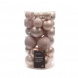 Set 30 palline di Natale 4/5/6cm Rosa chiaro