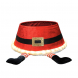 Copribase Santa con led Ø56 cm per albero di Natale
