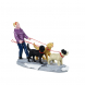 Lemax Dog Walker
