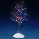 Lemax Butternut Tree con luci multicolore