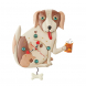 Orologio Cane da parete con pendolo