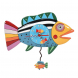 Orologio Pesce da parete con pendolo